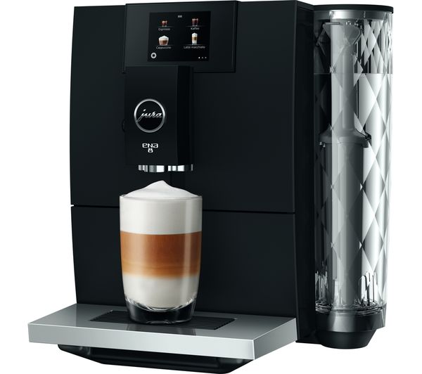 JURA ENA 8 Bean to Cup Coffee Machine - Metropolitan Black
