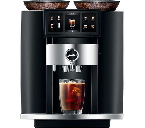 JURA GIGA 10 Smart Bean to Cup Coffee Machine - Diamond Black