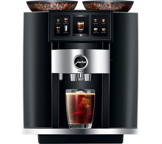 JURA GIGA 10 Smart Bean to Cup Coffee Machine - Diamond Black