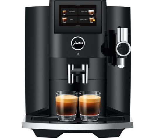JURA S8 Smart Bean to Cup Coffee Machine - Dark Inox