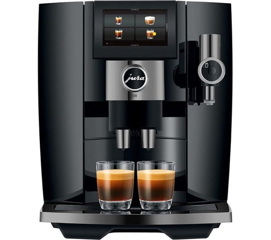 JURA J10 Smart Bean to Cup Coffee Machine - Piano Black